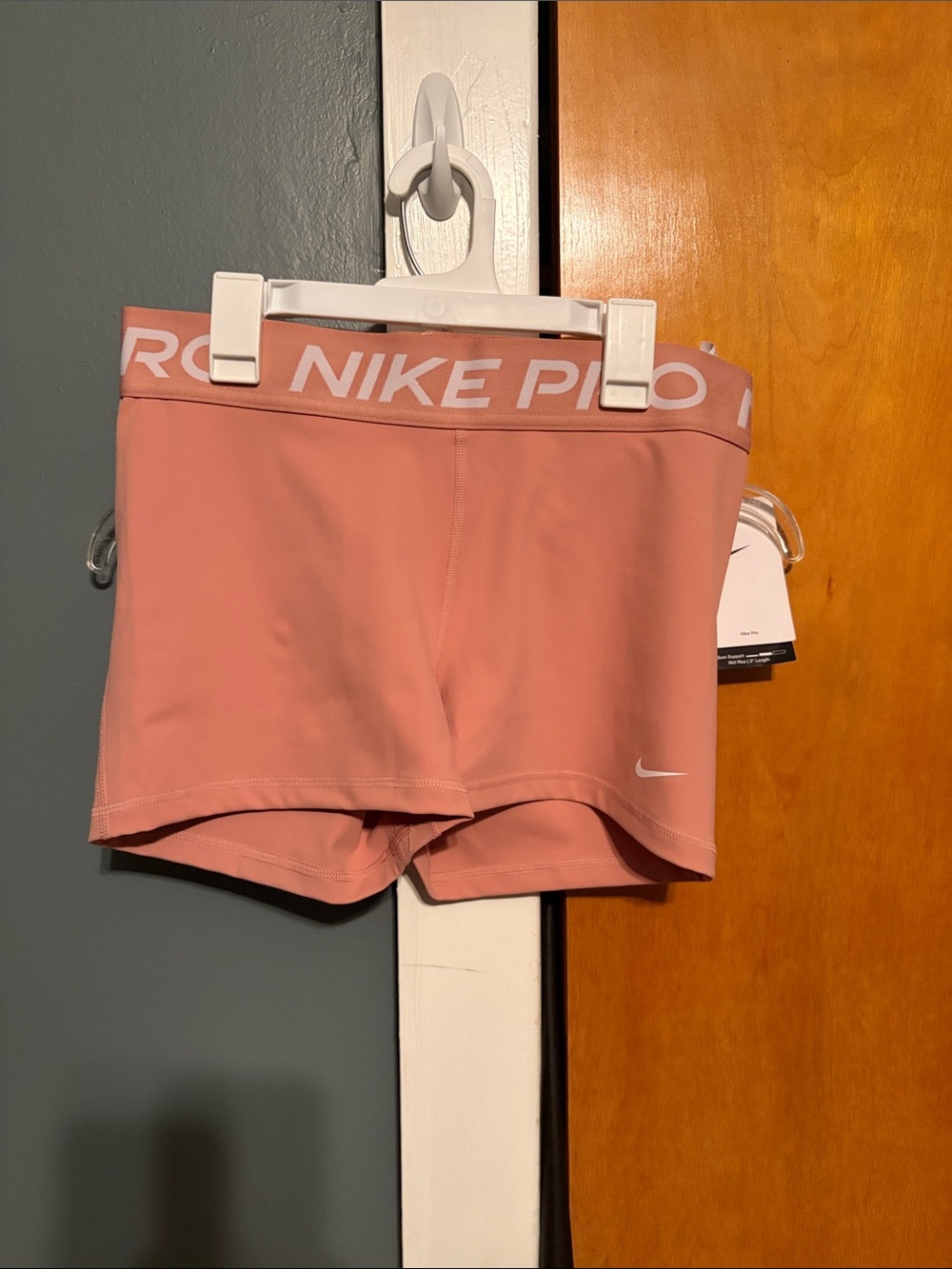 Nike Pink Compression Training Shorts